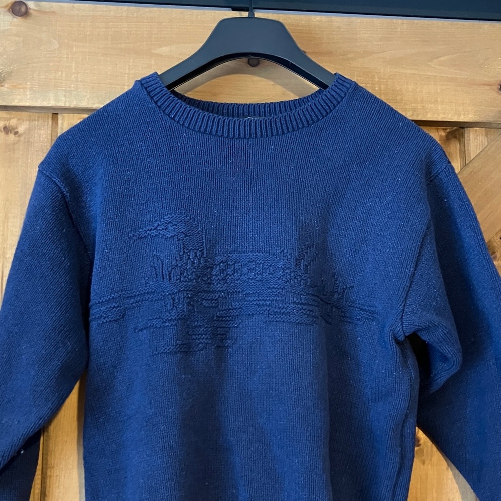 Vintage navy Parkhurst knit with loon